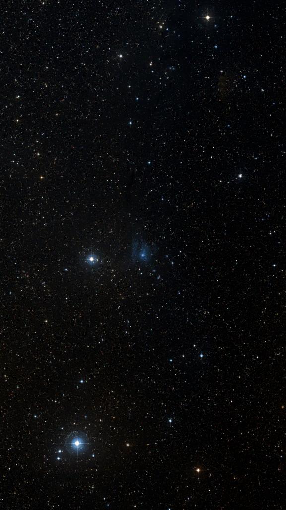 Le ciel autour de VdB 98, cadré au champ de Seestar S30 Pro