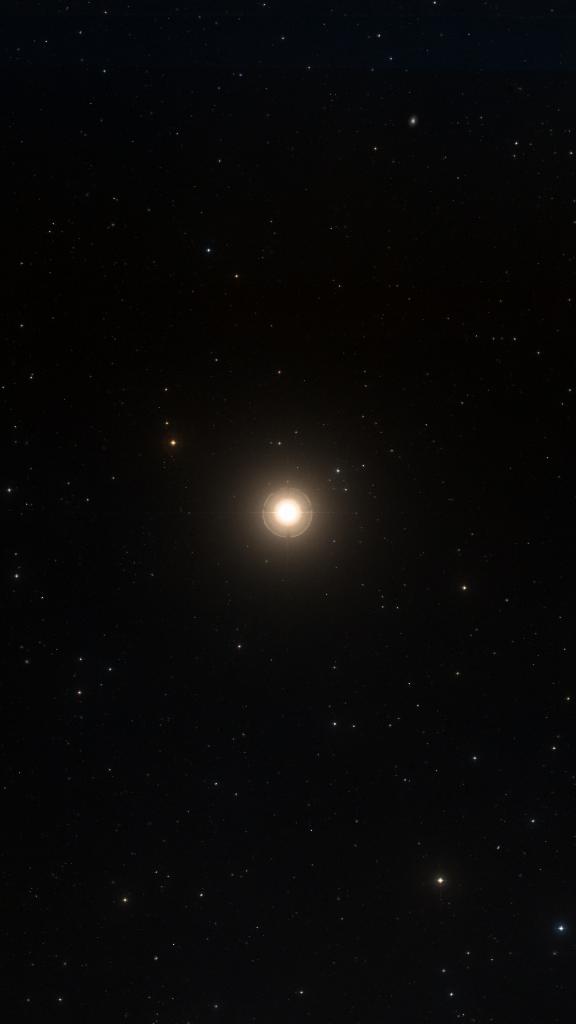 Le ciel autour de Vindemiatrix, cadré au champ de Seestar S30 Pro