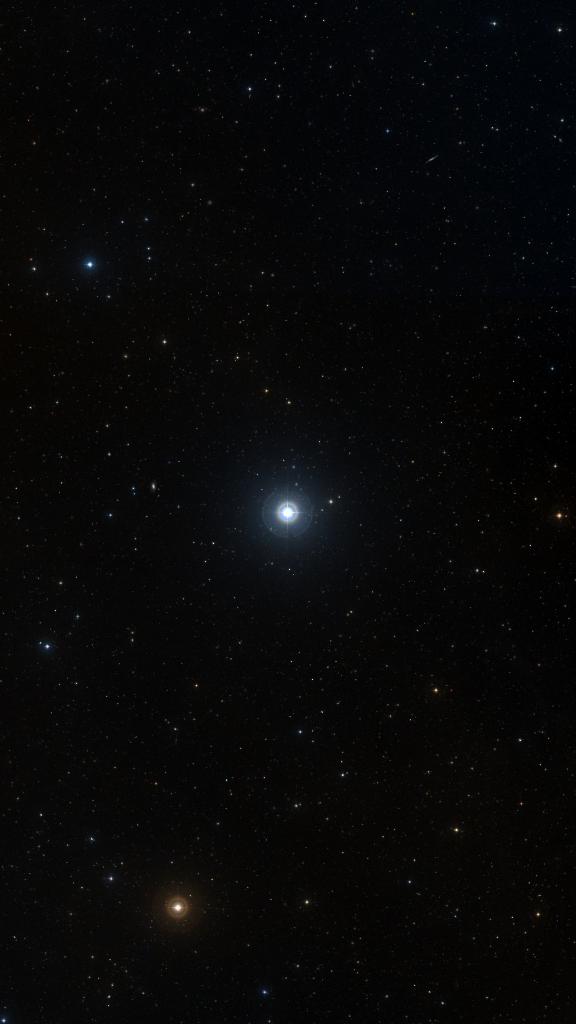 Le ciel autour de Wasat, cadré au champ de Seestar S30 Pro
