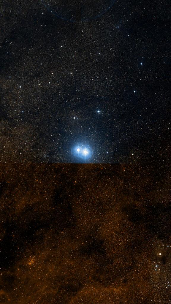 Le ciel autour de Xamidimura, cadré au champ de Seestar S30 Pro