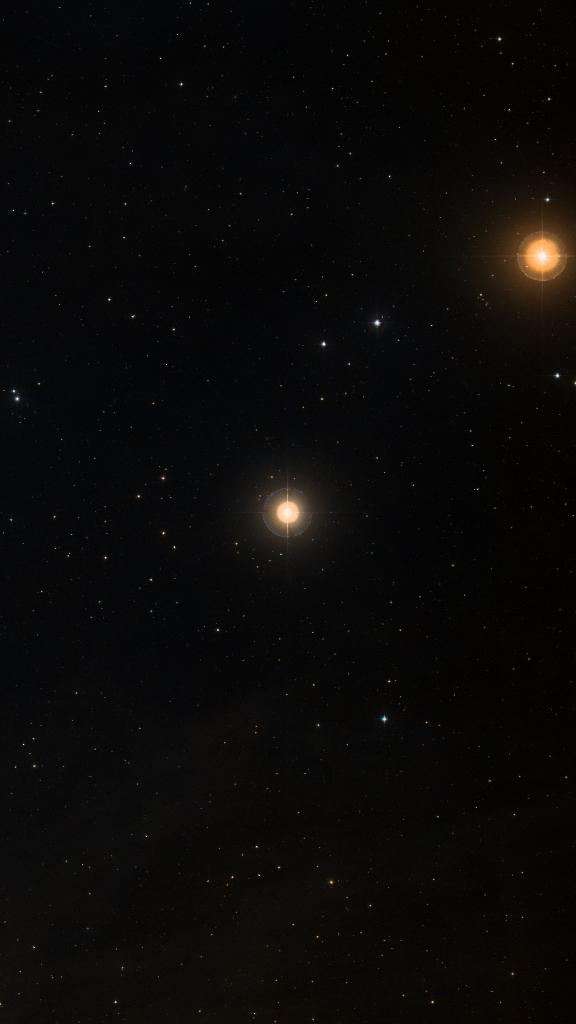 Le ciel autour de Yed Posterior, cadré au champ de Seestar S30 Pro