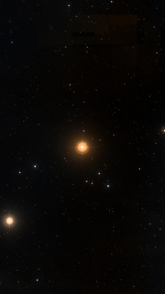 Le ciel autour de Yed Prior, cadré au champ de Seestar S30 Pro